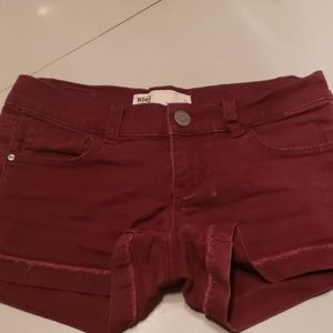 Maroon shorts